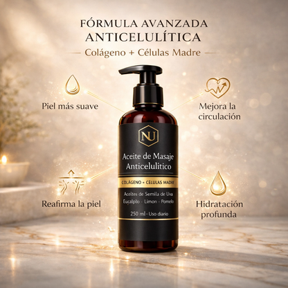Aceite Reafirmante Anti-Celulitico + Envío Gratis